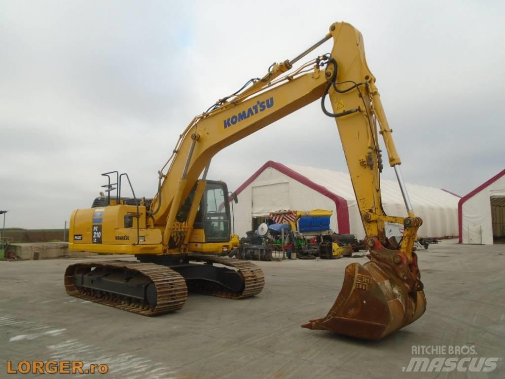 Komatsu PC210LC-10 Beltegraver