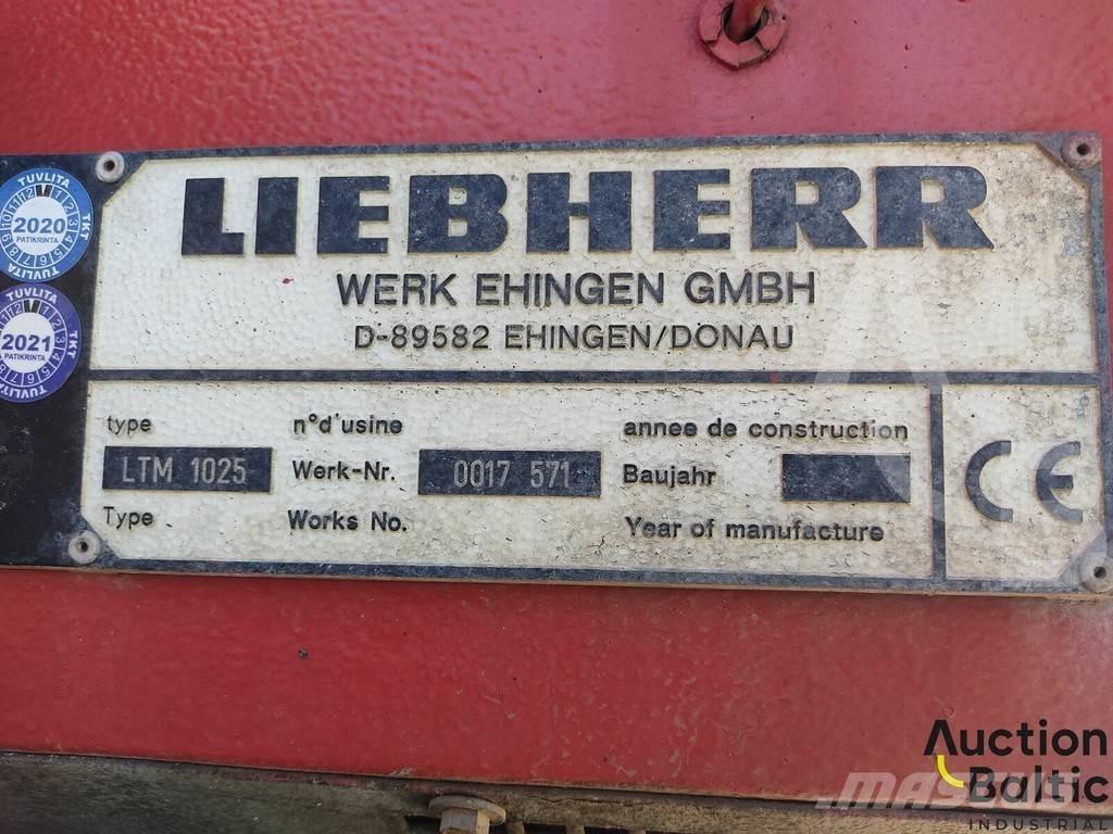 Liebherr LTM 1025 Allterreng kraner