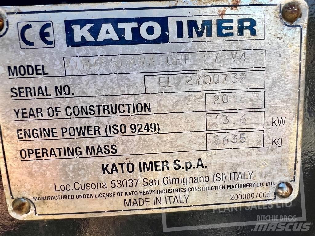 Kato HD27V4 Minigravere <7t