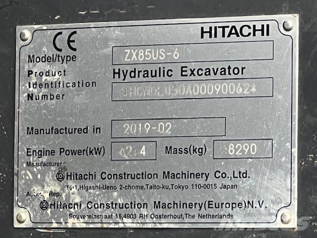 Hitachi ZX 85 US-6 Midigravere 7 - 12t