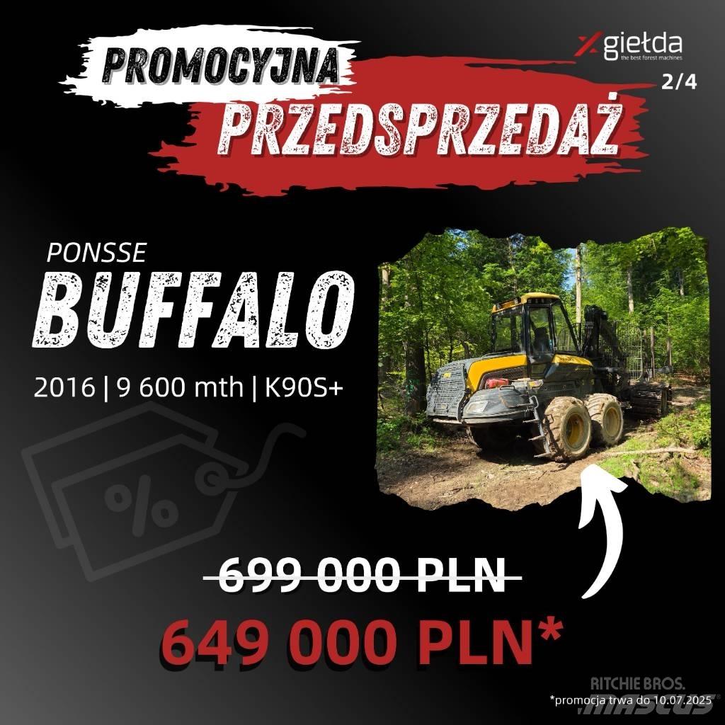 Ponsse Buffalo Lassbærere