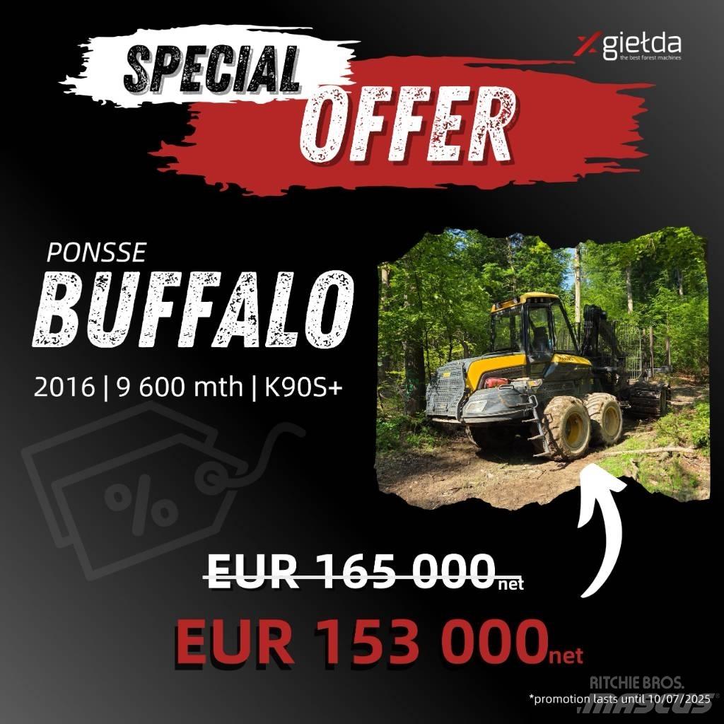 Ponsse Buffalo Lassbærere