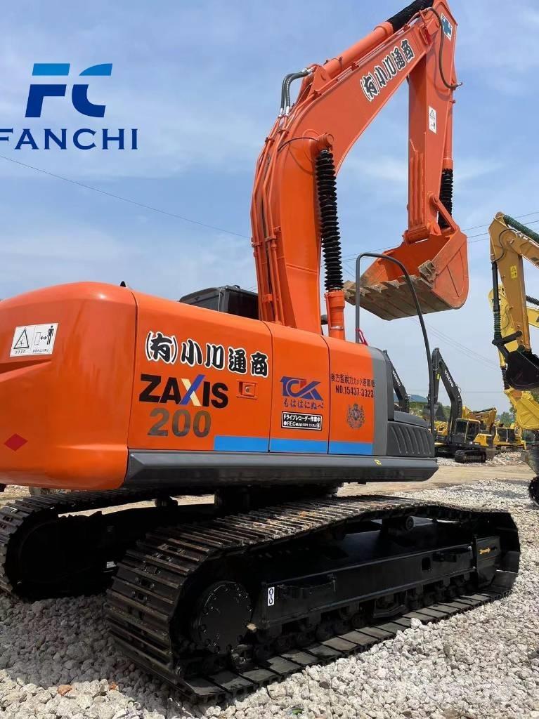 Hitachi ZX 200 Beltegraver
