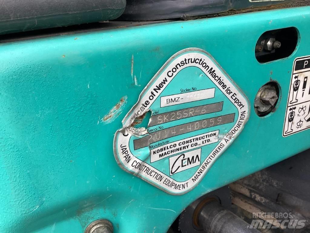 Kobelco SK25SR-6 Minigravere <7t