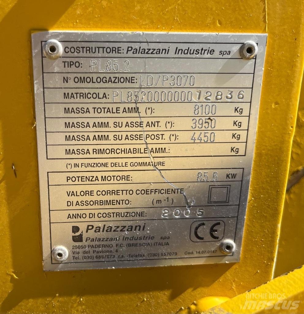 Palazzani PL 85.2 Minilastere