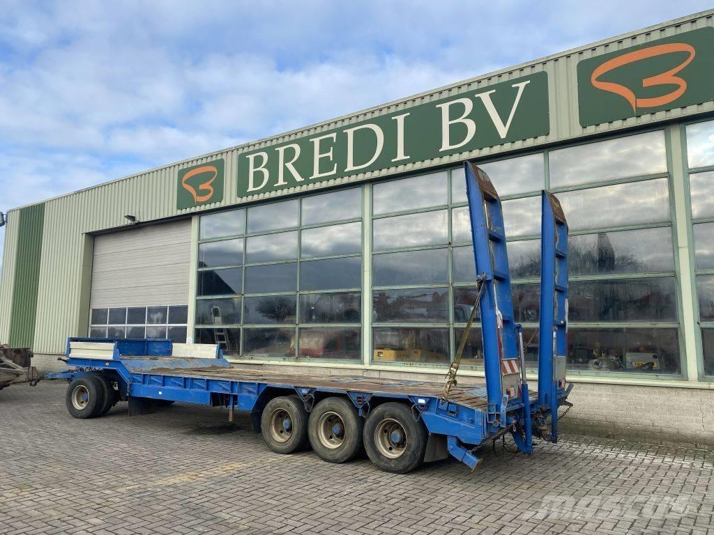  Dieplader 4 assen Maskinhenger