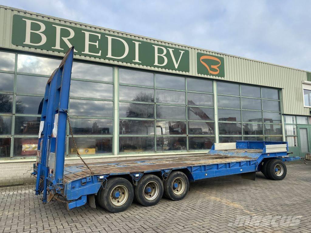  Dieplader 4 assen Maskinhenger