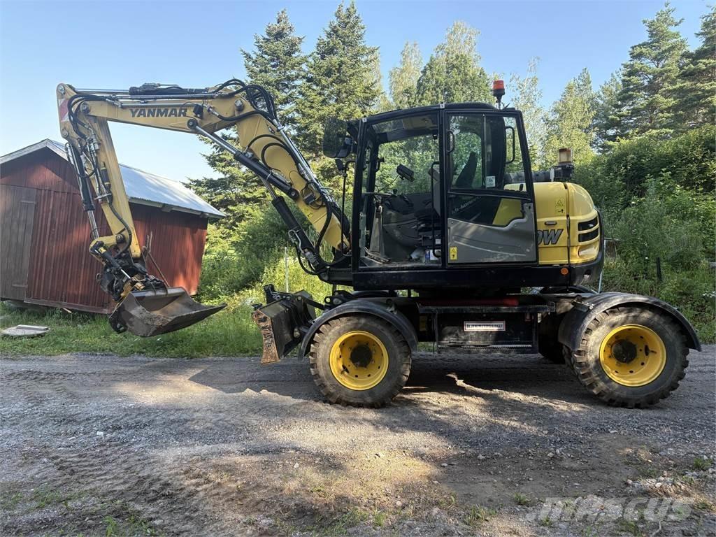 Yanmar B110W Hjulgravere
