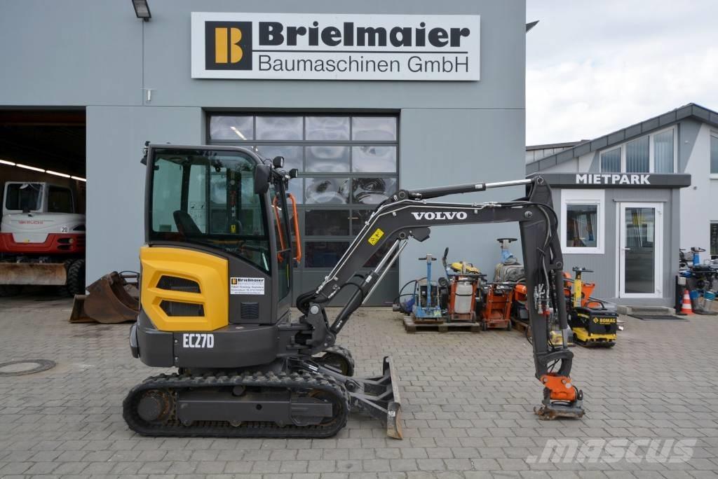 Volvo EC 27 D Minigravere <7t