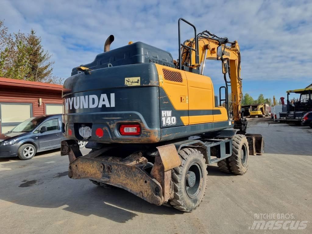 Hyundai HW 140 Hjulgravere