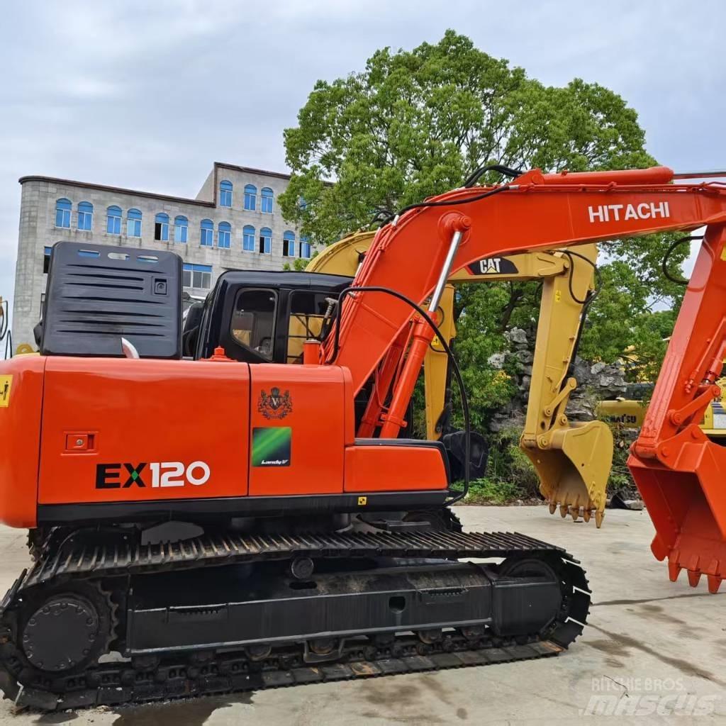 Hitachi EX 120 Beltegraver