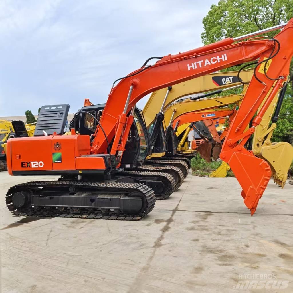 Hitachi EX 120 Beltegraver