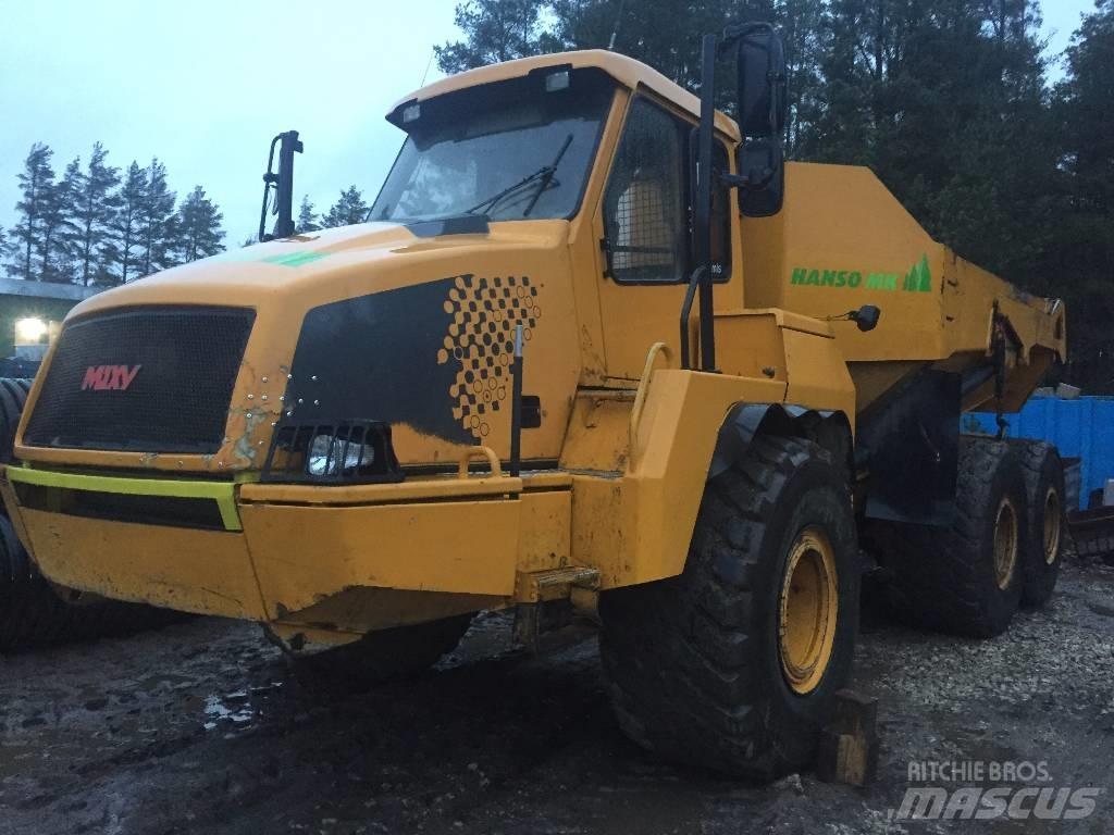 Moxy MT31 Rammestyrte Dumpere