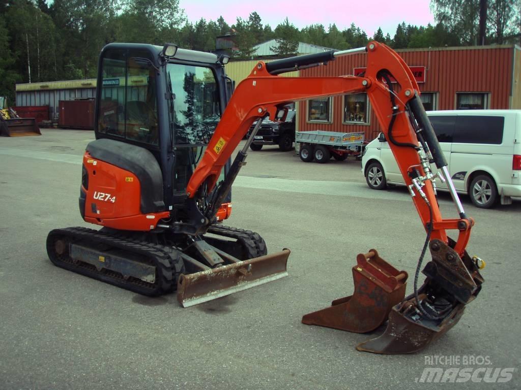 Kubota U 27-4 Minigravere <7t
