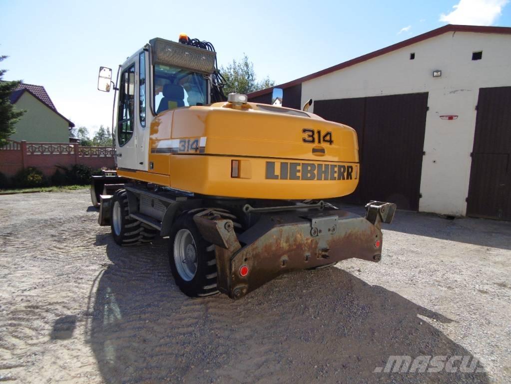 Liebherr A314 Hjulgravere