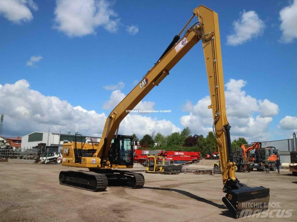 CAT 323 LR Gravemaskiner med lang bom