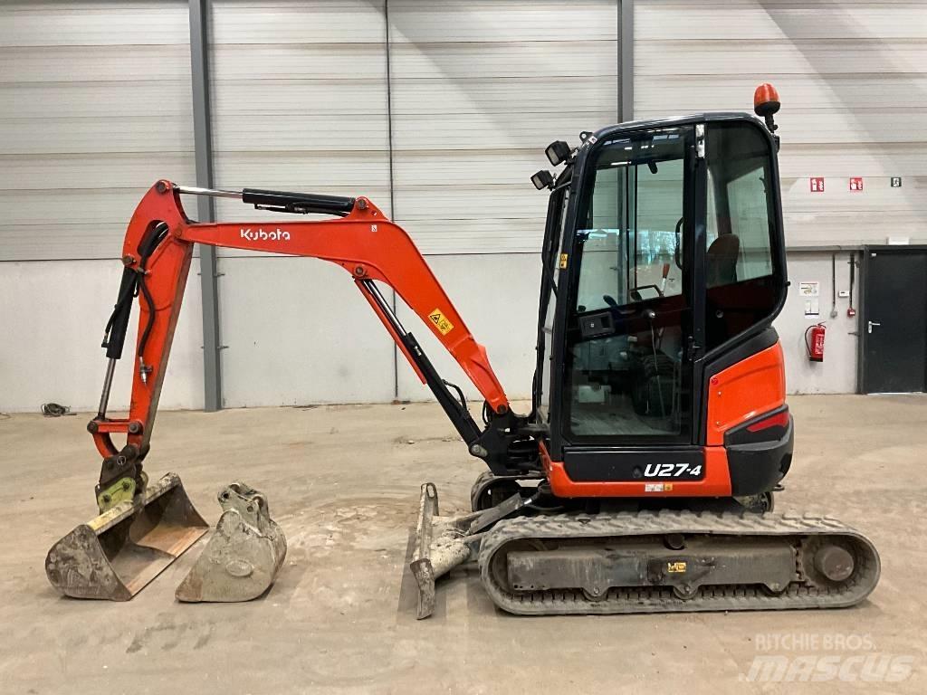 Kubota U 27-4 Minigravere <7t