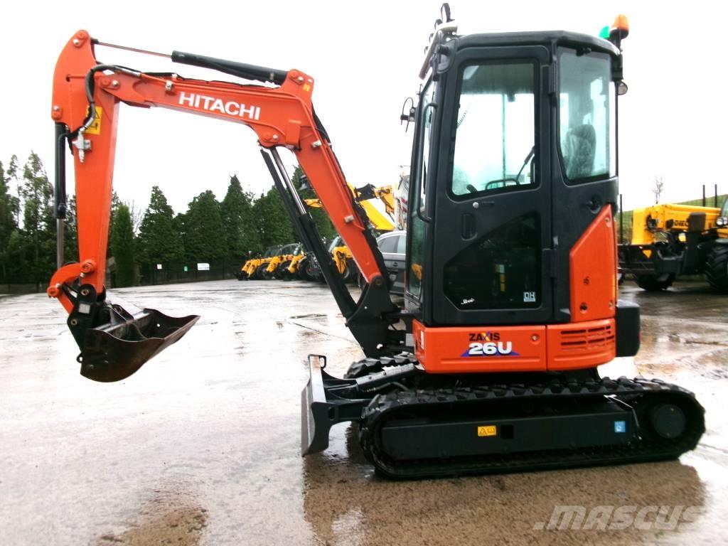 Hitachi Zaxis 26 U Minigravere <7t