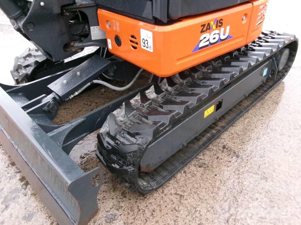 Hitachi Zaxis 26 U Minigravere <7t