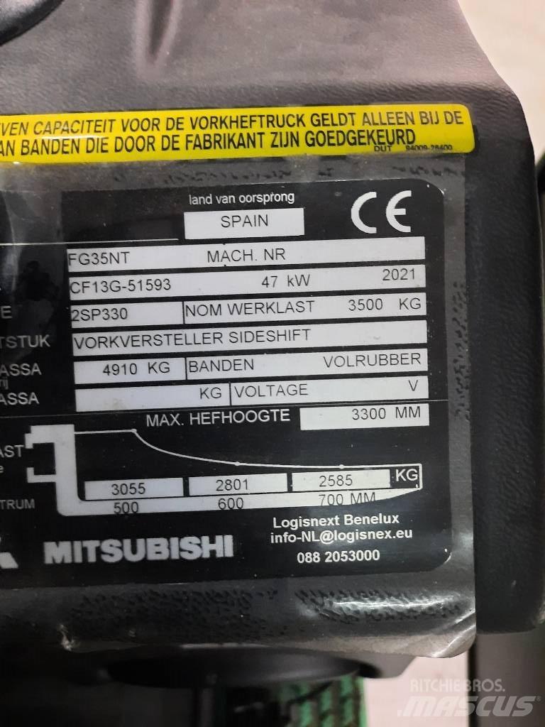 Mitsubishi FG35NT Propan trucker