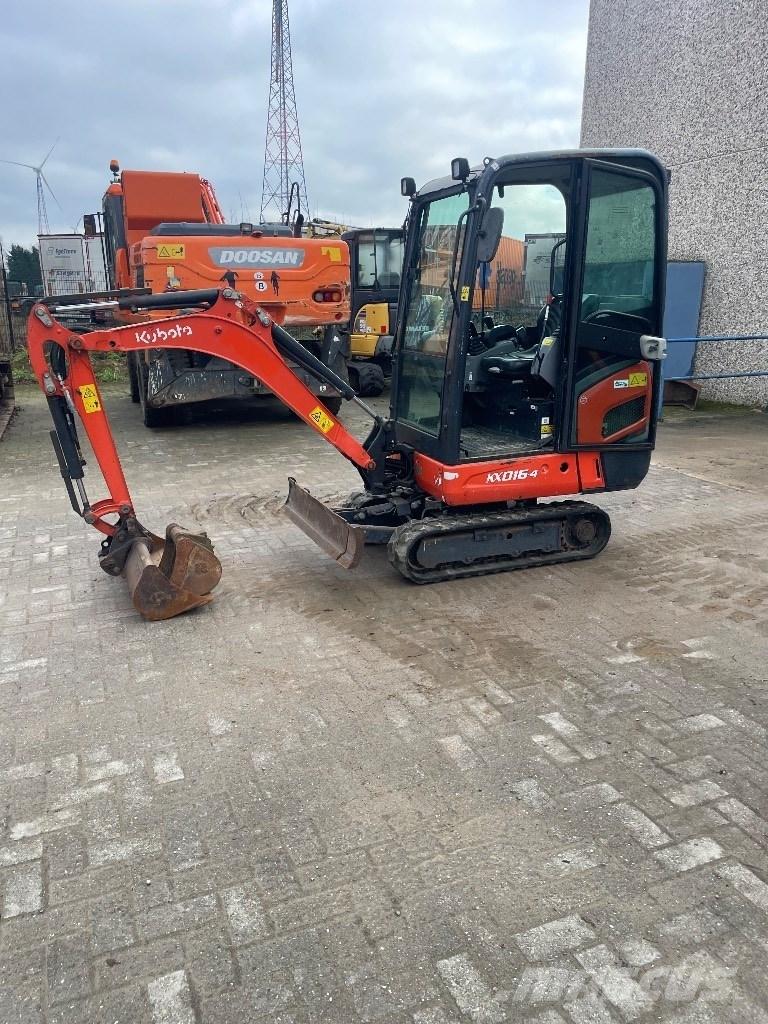 Kubota KX 016-4 Minigravere <7t
