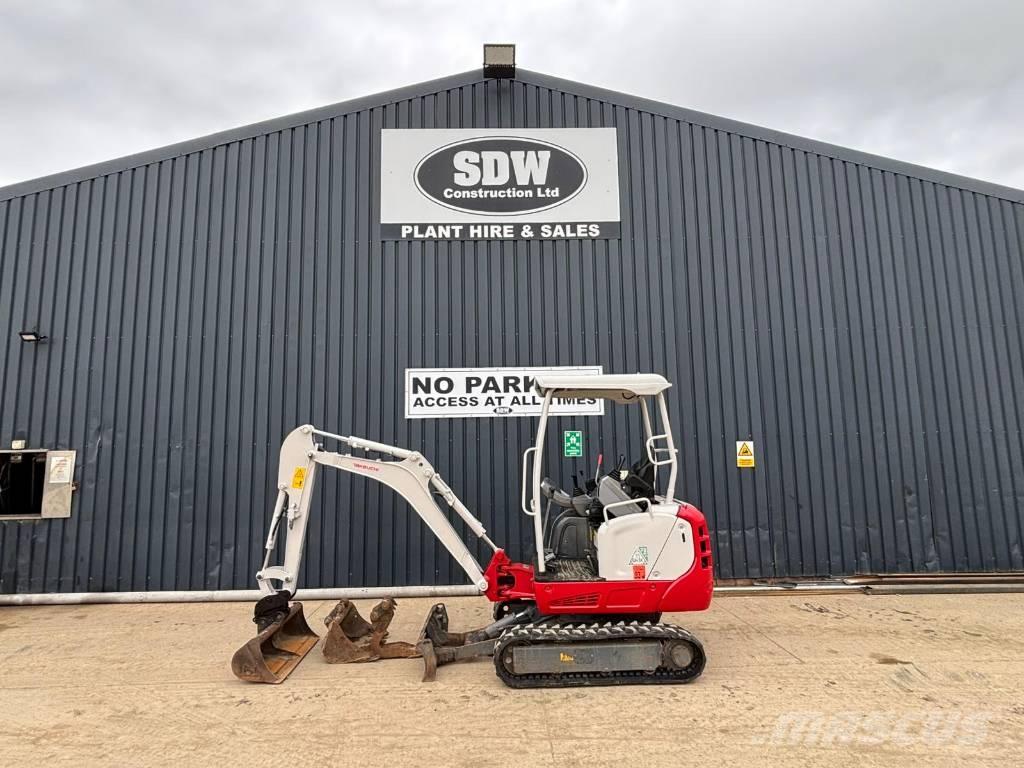 Takeuchi TB 216 Minigravere <7t