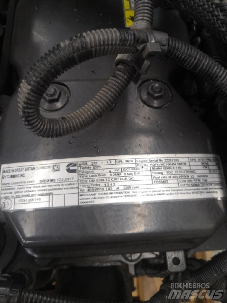 Cummins QSB4.5C-T4i Anlegg - Annet