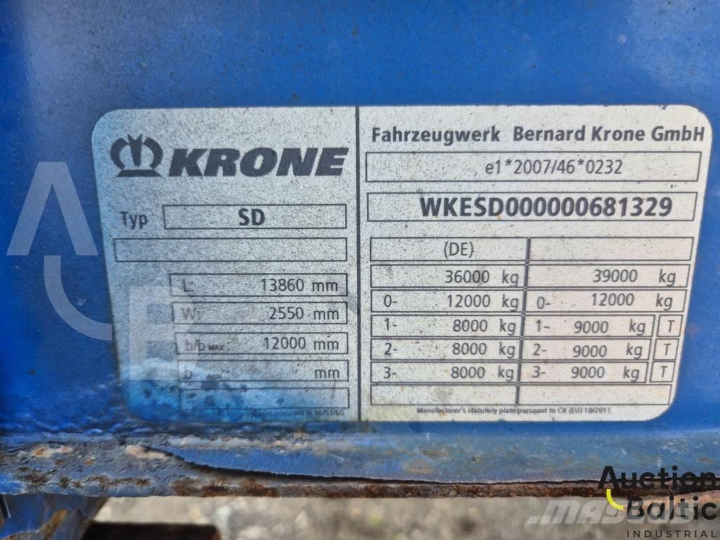 Krone SD Gardintrailer