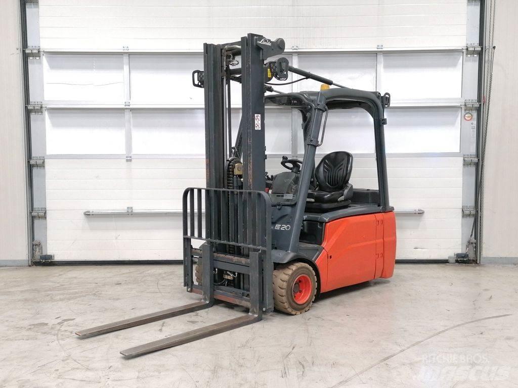 Linde E20L-01 Elektriske trucker