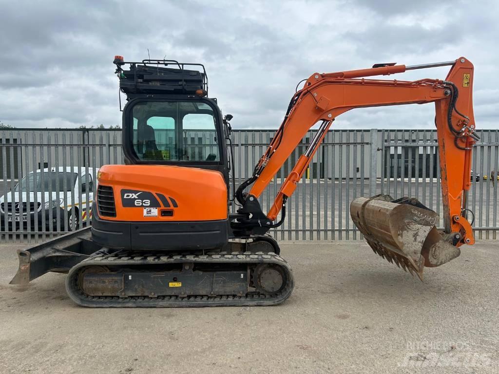 Doosan DX 63-3 Beltegraver