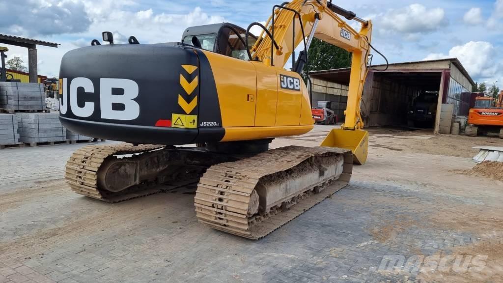 JCB JS 220 LC Beltegraver