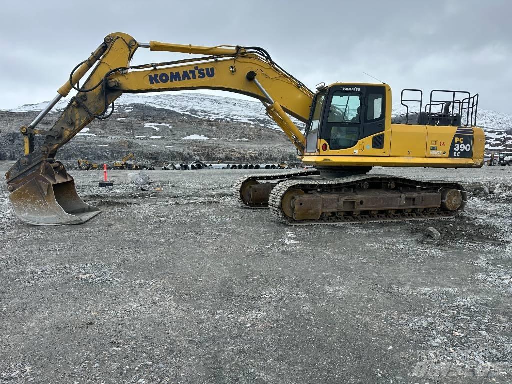 Komatsu PC390LC-8 Beltegraver