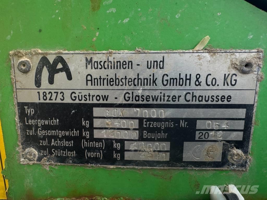 Gustrower GDK 7000 Kunstgjødselspreder