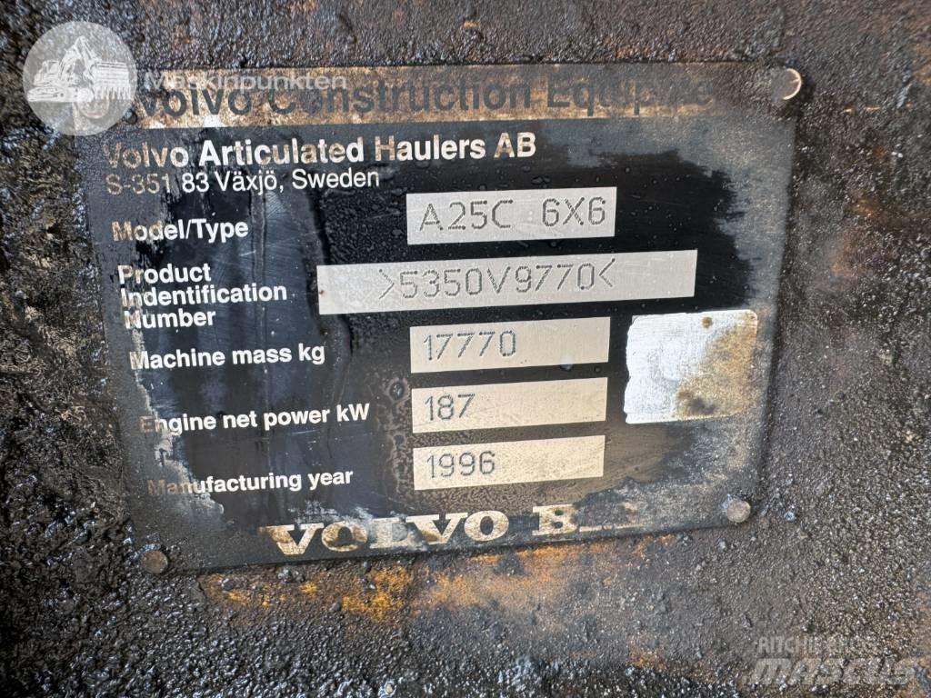Volvo A 25 C Rammestyrte Dumpere
