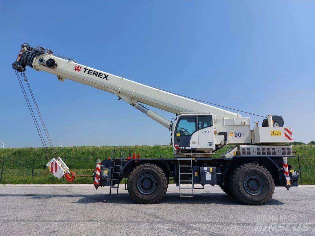 Terex RT 90 Røff terreng kraner