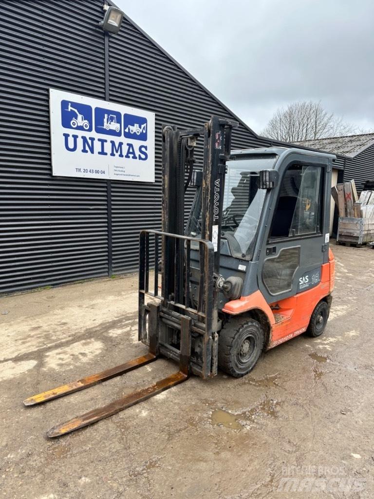 Toyota FG18 Propan trucker