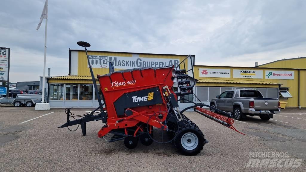 Tume Titan 4000 Kombinerte såmaskiner