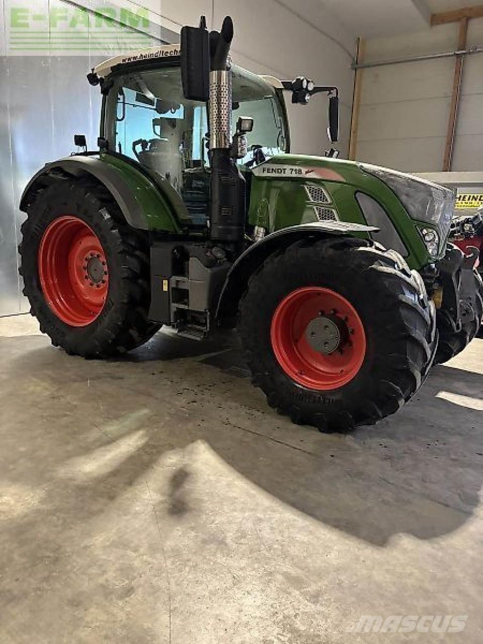 Fendt 718 vario Traktorer