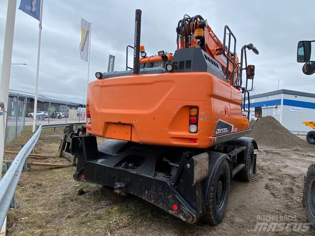 Doosan DX170W-5 Hjulgravere