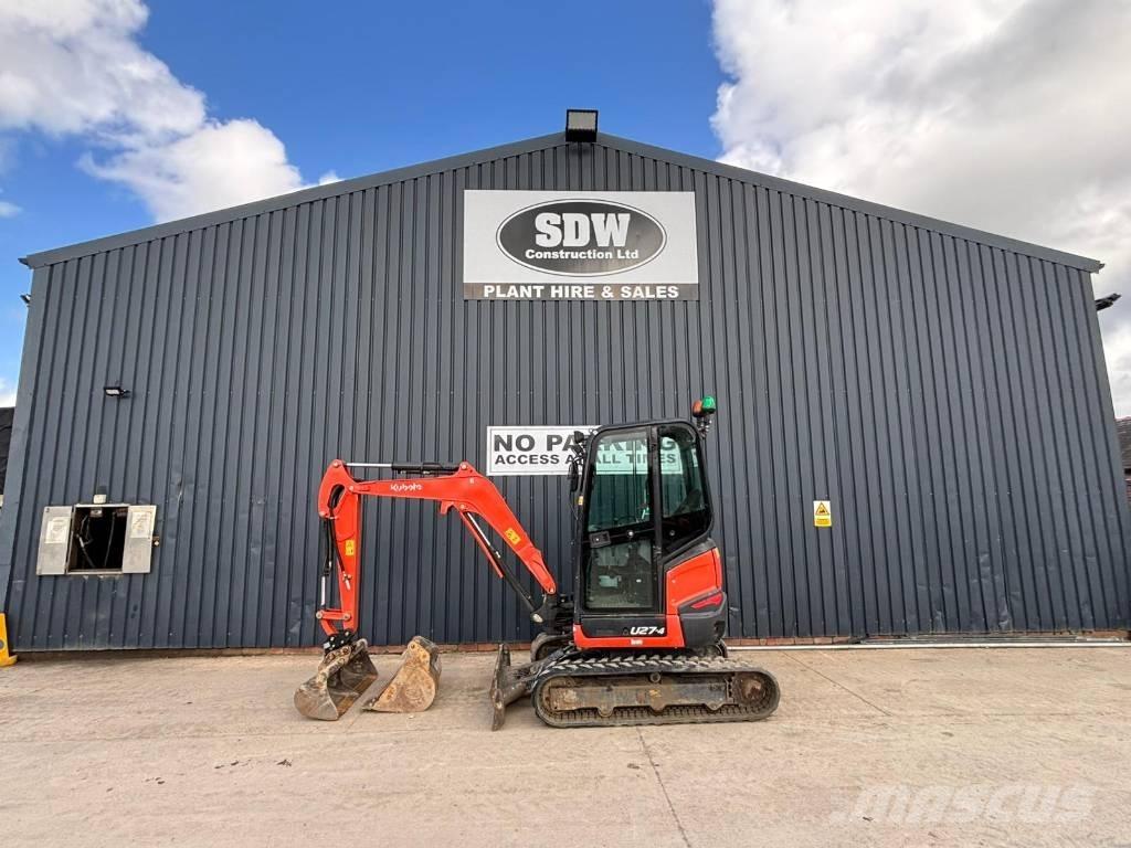 Kubota U 27 Minigravere <7t