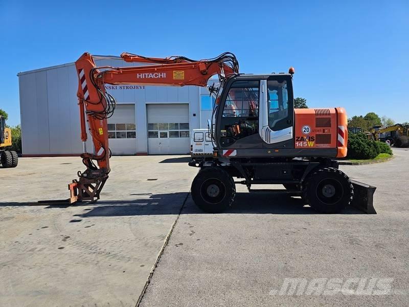 Hitachi ZX 145 W-3 Hjulgravere
