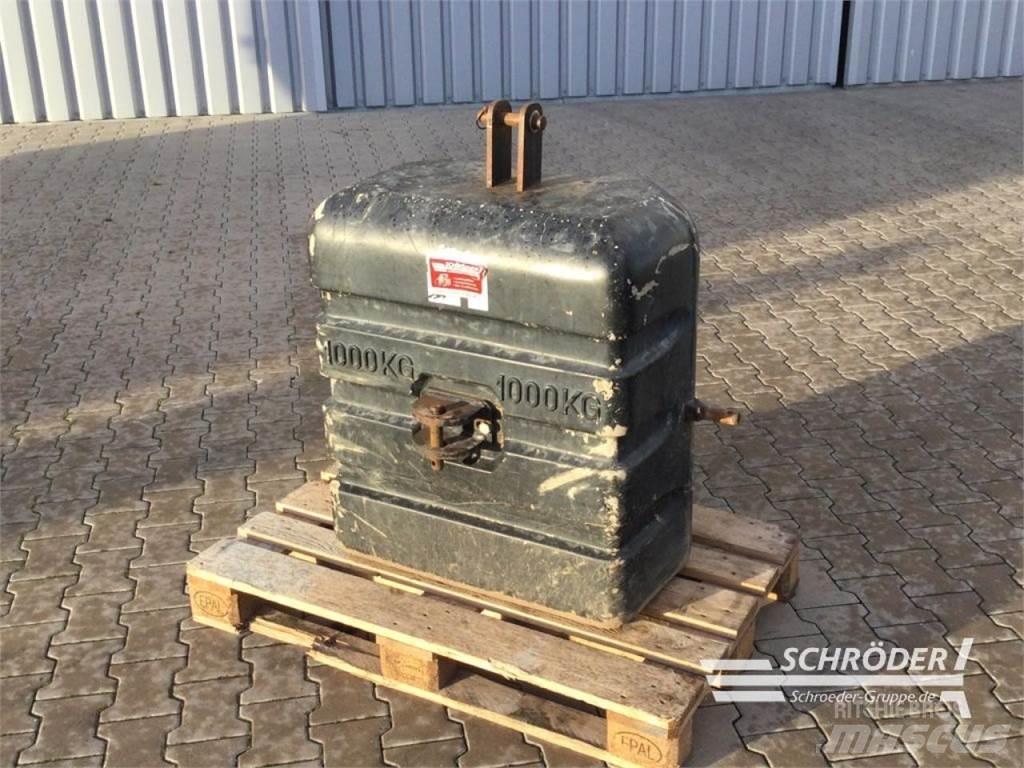  1000 KG Annet tilbehør