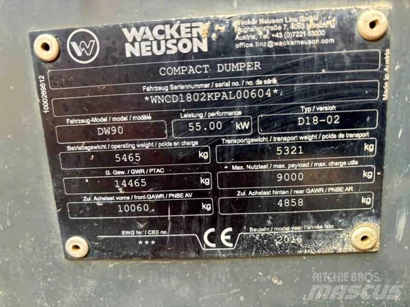 Wacker Neuson DW 90 Mini dumpere