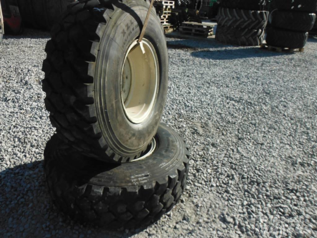 Michelin 365/85R20 Dekk, hjul og felger