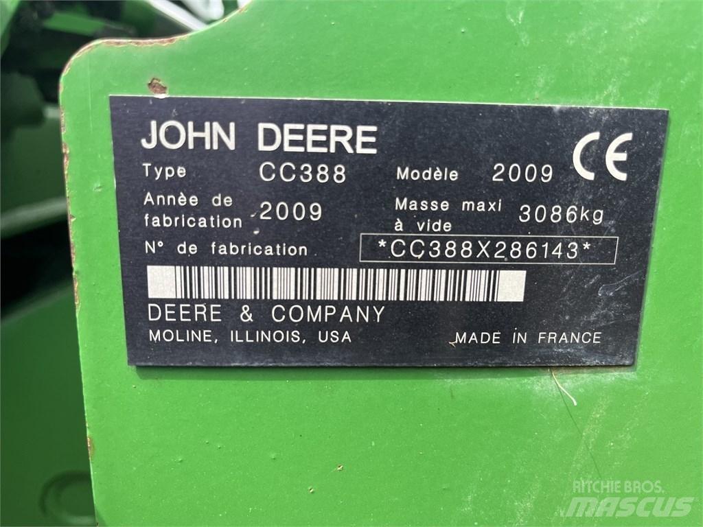 John Deere CC388, Slåmaskiner