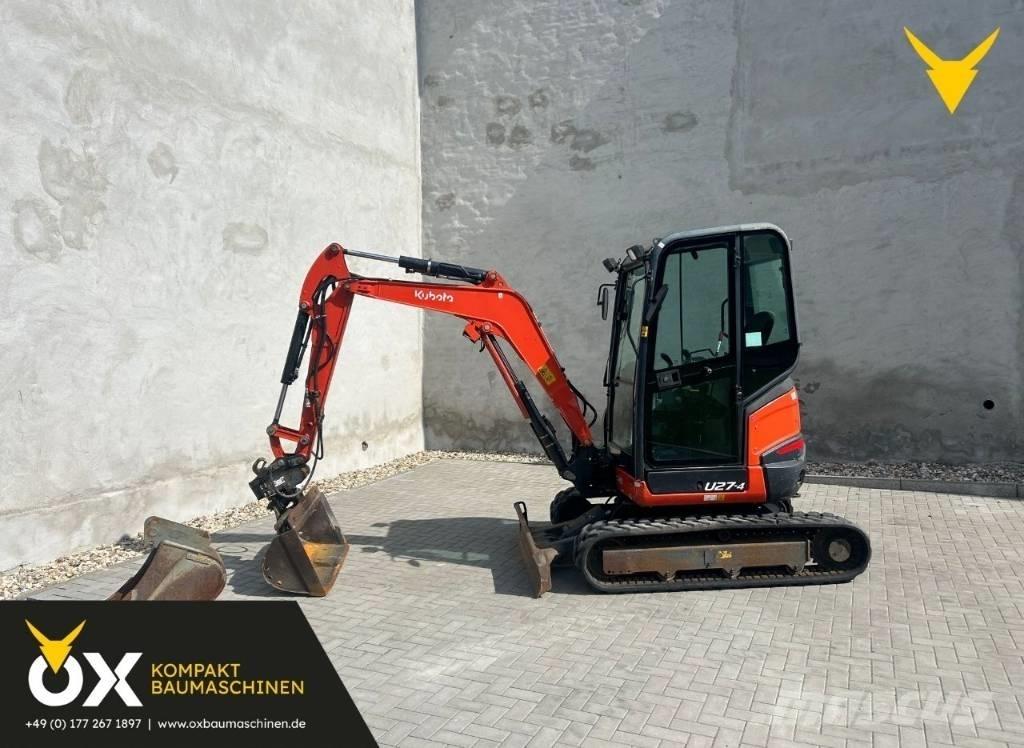 Kubota U 27-4 Minigravere <7t