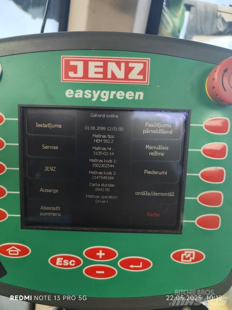 JENZ HEM 582 Z Fliskuttere