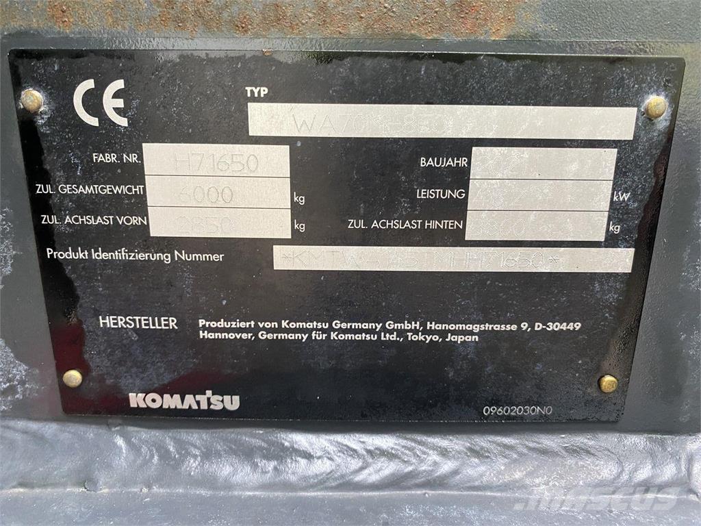 Komatsu WA70M-8EO Kompaktlaster
