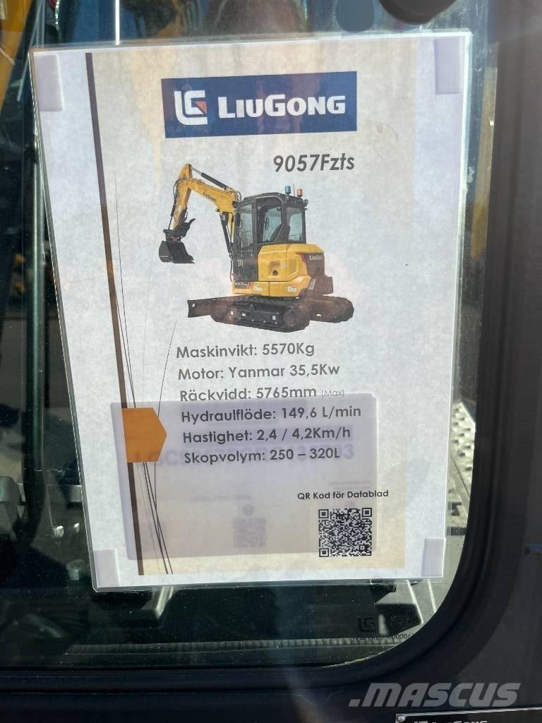 LiuGong 9057 FZTS Minigravere <7t