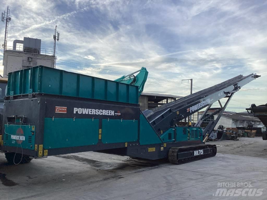 PowerScreen HL75 Transportbånd